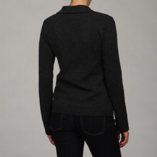 Grace Cashmere Womens Notch Collar Sweater  ™ Shopping