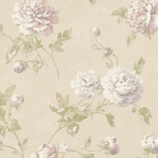 York Wallcoverings French Dressing 33 x 20.5 Floral Botanical