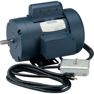 Leeson Table Saw Electric Motor — 1 1/2 HP, 1800 RPM, 115/230 Volts, Single Phase, Model# 113627  Electric Motors