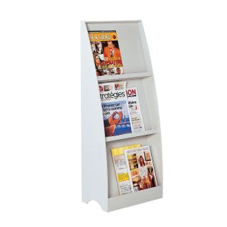 Paperflow 3 Compartment Floor Literature Display   Commercial Magazine Racks
