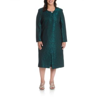 Mia Suits Womens Plus Size Floral Lace 2 piece Dress Suit   17577424
