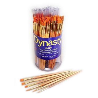 Dynasty Golden Synthetic B 400 Brushes (Canister of 144)  