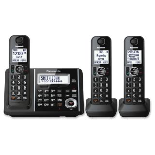 Panasonic KX TGF343B DECT Cordless Phone   Black   17253859