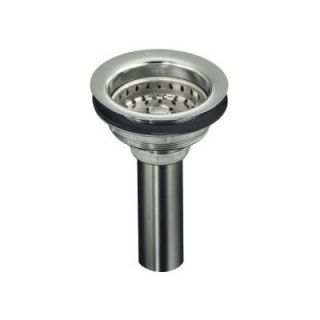 Kohler Stainless Steel Sink Strainer with Tailpiece for 3 1/2 To 4