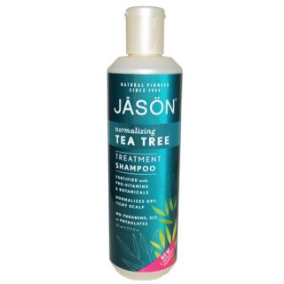 JASON Tea Tree Normalizing Treatment 8 ounce Shampoo (Pack of 4