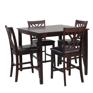 Powell Daniel 5 Piece Counter Height Dining Set