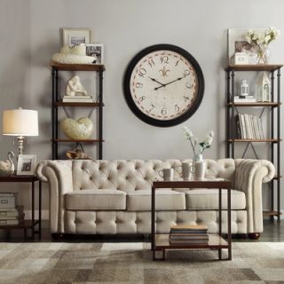 Kingstown Home Carthusia Tufted Button Sofa