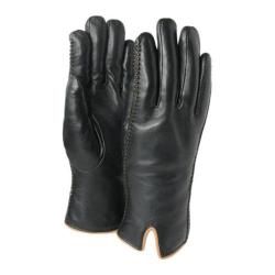Womens Ricardo B.H. Premium Leather Gloves Black/Tan