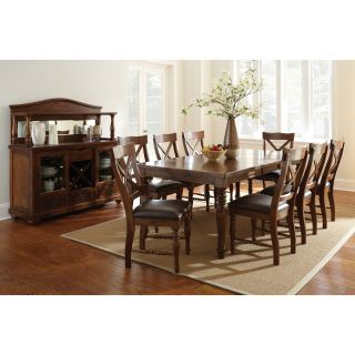 Steve Silver Wyndham Dining Table   Tobacco   Kitchen & Dining Room Tables