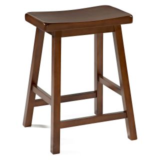 Linon Square Seat Backless Counter Stool