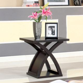Furniture of America Monte Accent End Table   Espresso   End Tables