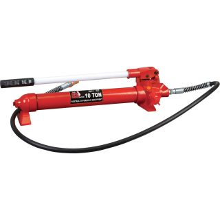 46274. Torin Big Red Hydraulic Ram Pump — 10 Ton Capacity, Model# T71101