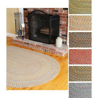 Cozy Cove Indoor/Outdoor Oval Braided Rug by Rhody Rug (2 x 4)
