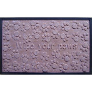 Wipe Your Paws Molded Polypropylene Mat  ™ Shopping