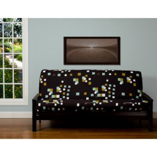 Modern Blocks Zipper Futon Slipcover