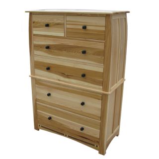 Emilian Solid Wood Chest with Six Drawers
