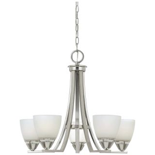 Quoizel Ibsen IE5005BN One Tier Chandelier with 5 Uplights