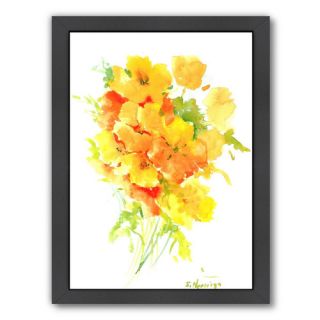 California Poppies Framed Graphic Art