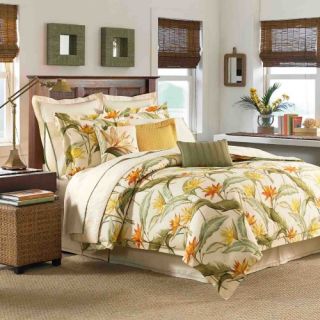 Tommy Bahama Birds of Paradise 3 Piece Duvet Cover Set   Bedding and Bedding Sets