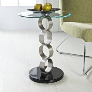 Powell Circles End Table