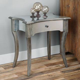 Uttermost Jovannie Mirrored Accent Table   End Tables