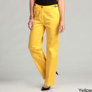 Appraisal Stylish Womens Pants in Vibrant Color with Silver Chain