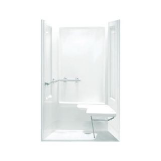 OC ADA Shower Kit with Grab Bars at Left