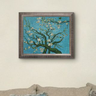 Tori Home Branches of an Almond Tree in Blossom by Van Gogh Framed