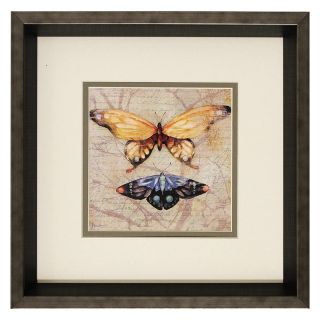 Propac Images Butterflies Framed Wall Art   Set of 2
