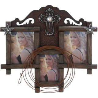 Woodland Imports Cowboy Theme Photo Collage   Picture Frames