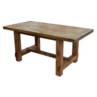 Country Small Dining Table   Weathered Pine   Kitchen & Dining Room Tables