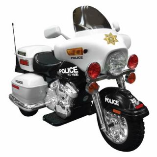 Kidz Motorz 12V Battery Powered Police Motorcycle