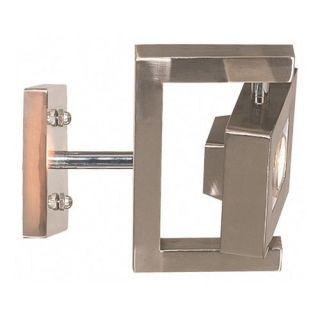 Kenroy Home Geometry Sconce Light   9W in. Brushed Steel   Wall Sconces