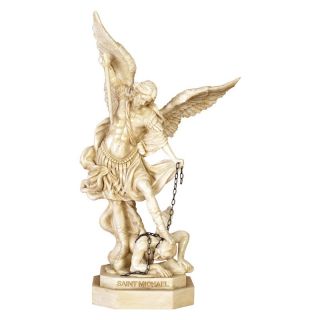 Woodland Imports 18H in. Saint Michael   Sculptures & Figurines