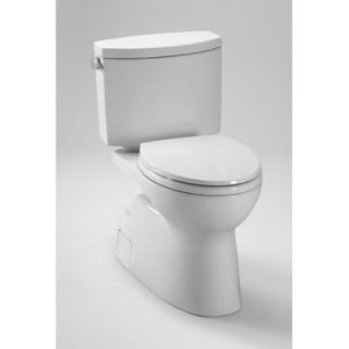 Toto Vespin II High Efficiency 1.28 GPF Elongated 2 Piece Toilet with