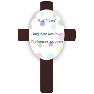 JDS Personalized Gifts Personalized Gift Childrens Cross Wall Plaque
