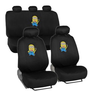 BDK Despicable Me Minions Car Seat Covers (Set of 8)  