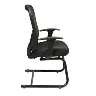 Office Star Deluxe R2 SpaceGrid® Back Mesh Seat Visitors Chair with