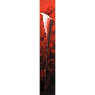 Yosemite Home Décor Long Stem Red and White   10W x 59H in.   Wall Art
