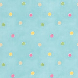 Kids World Sprinkles 33 x 20.5 Polka Dot Wallpaper by Brewster Home