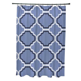 Road to Morocco Geometric Print Shower Curtain by e by design
