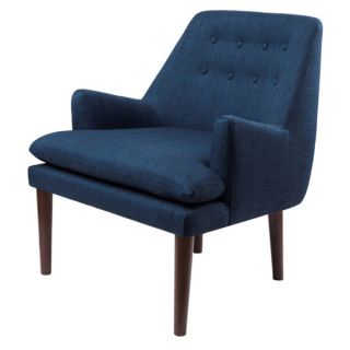 Taylor Navy Tufted back Accent Chair