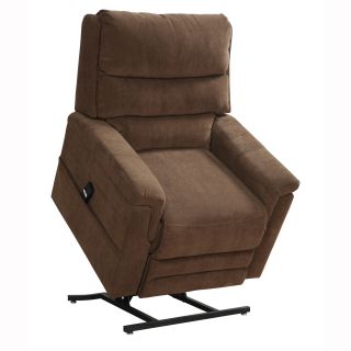 Myles Brown Fabric Power Lift Chair Recliner   Shopping