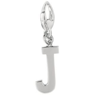 Sterling Silver Initial J Charm Discounts