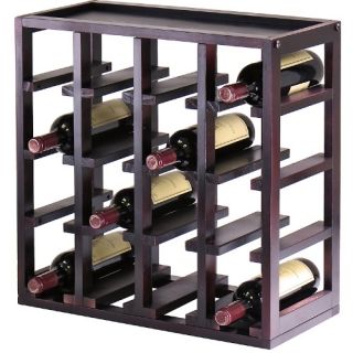 Kingston Stackable 16 Bottle Wine Rack Cube
