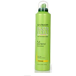 Garnier Fructis 8.25 ounce Full Control Strong Hair Spray (Pack of 4