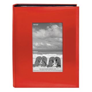 Pioneer Photo Albums 200 pocket Bright Orange Leatherette Frame Cover