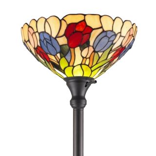 Amora Lighting Tiffany Style Tulips 1 light Torchiere Lamp   15454813
