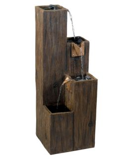 Kenroy Timber Indoor/Outdoor Floor Fountain   Fountains