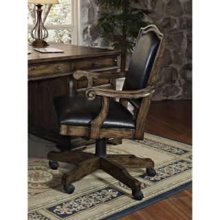 Strongson Furniture San Andorra Mid Back Leather Office Chair with